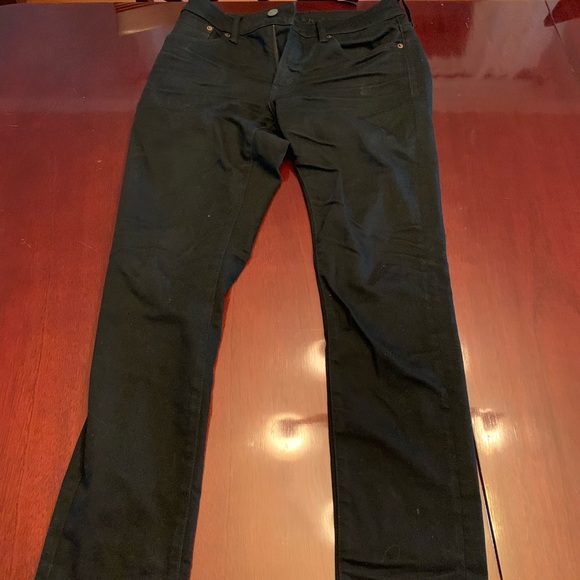 Black American slim taper jeans - Picture 1 of 3